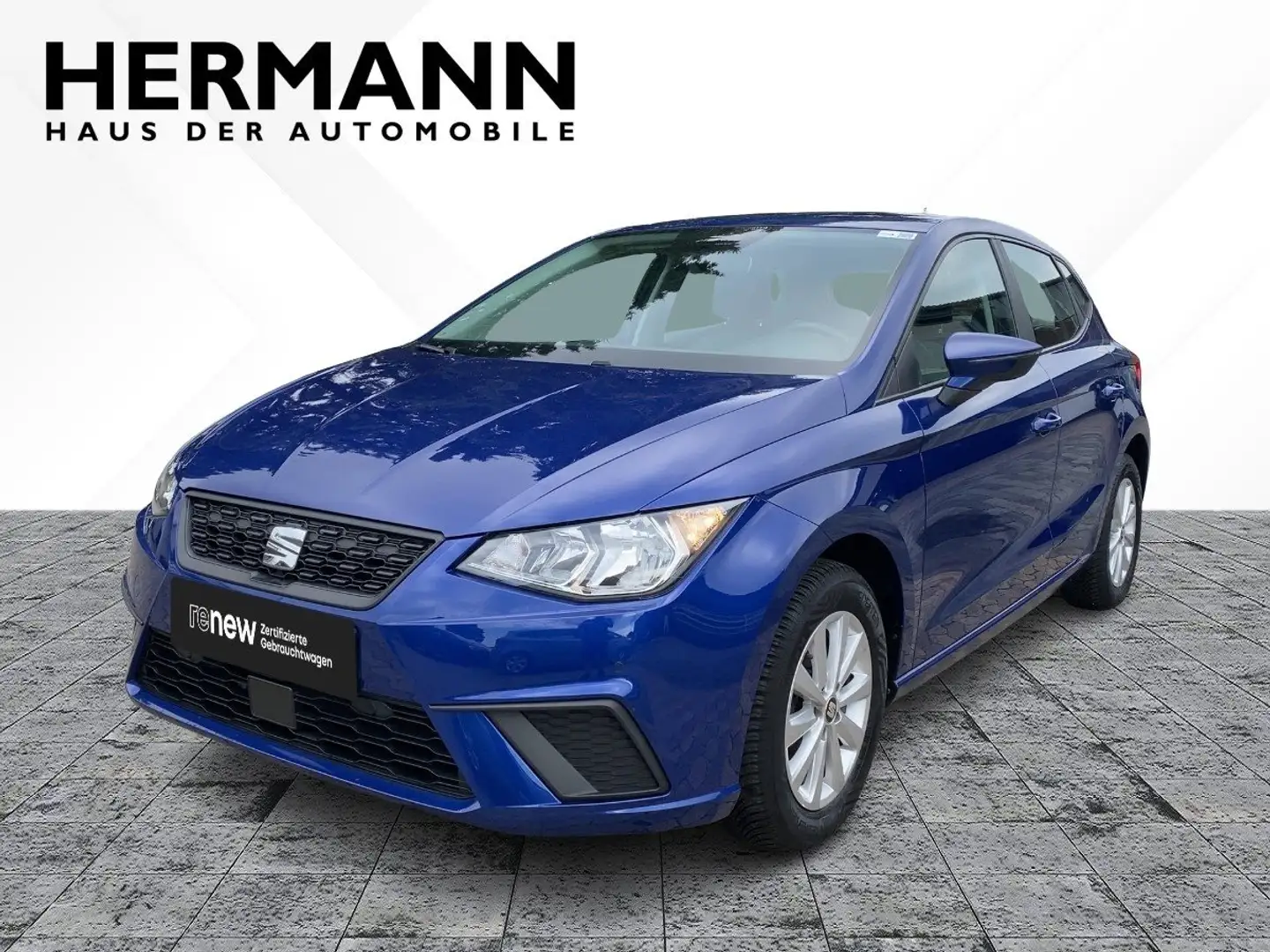 SEAT Ibiza 1.0 TGI Style Fast Lane CNG CAM*LED*NAVI Blau - 2