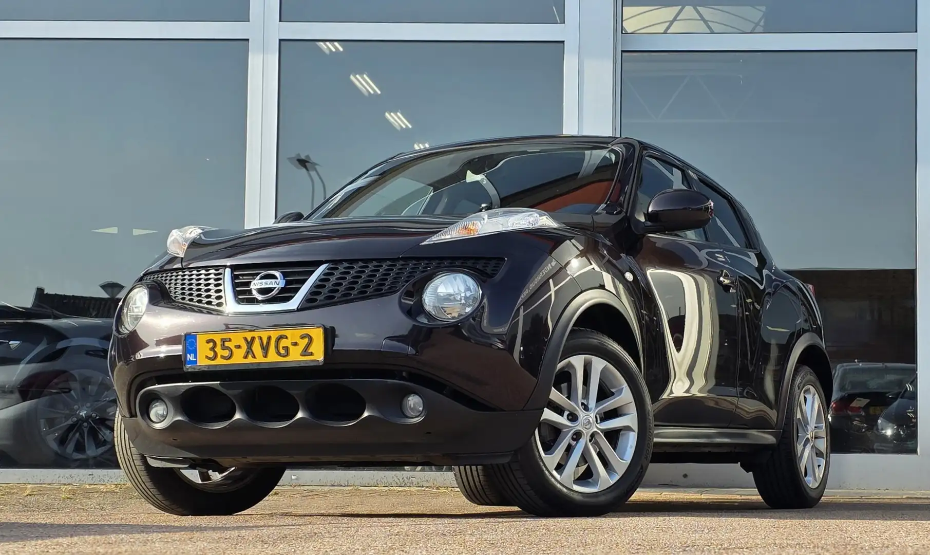 Nissan Juke 1.6 DIG-T Tekna 2e Eigenaar 100% Onderhoud Cruise Paars - 1