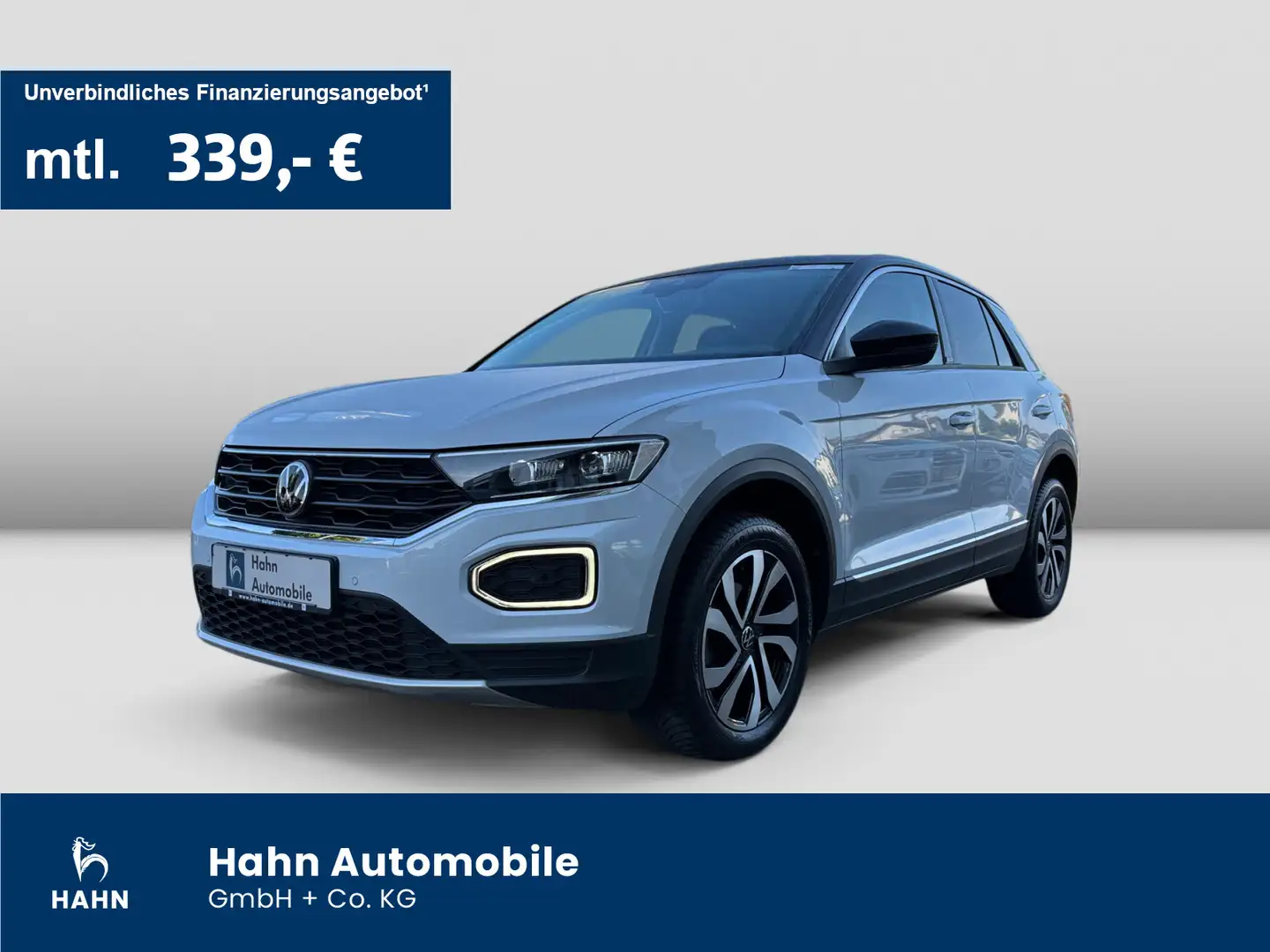 Volkswagen T-Roc 1.5TSI DSG Active CAM LED ACC Navi Keyless Silber - 1