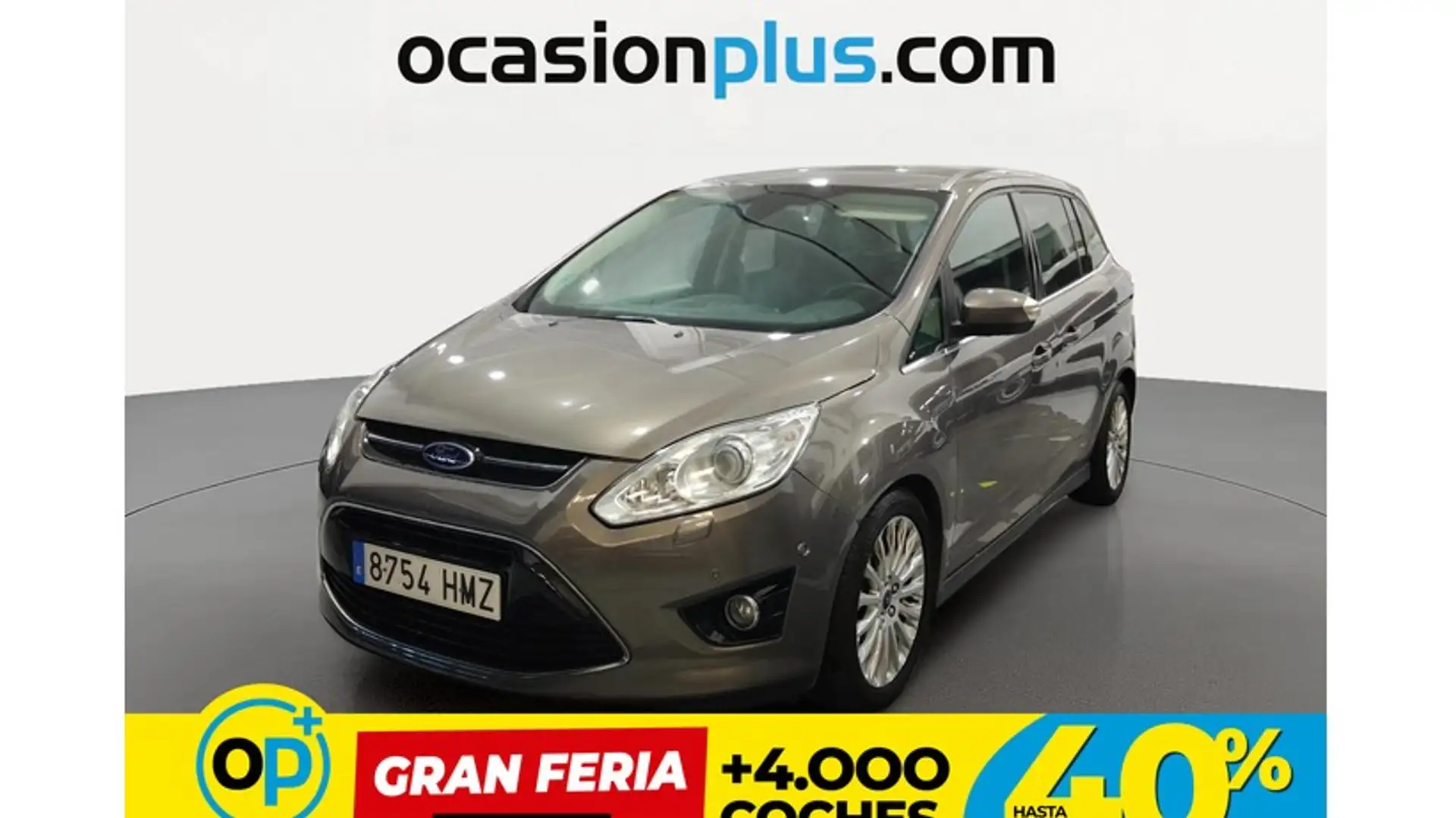 Ford Grand C-Max 1.6 Ecoboost Titanium Marrón - 1
