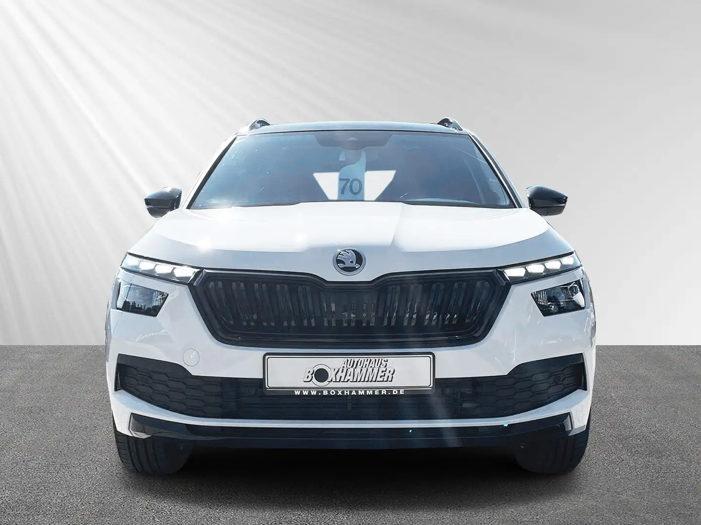 Skoda Kamiq 1.0 TSI DSG Monte Carlo  LED+PANO+RÜCK.KAM Blanc - 2