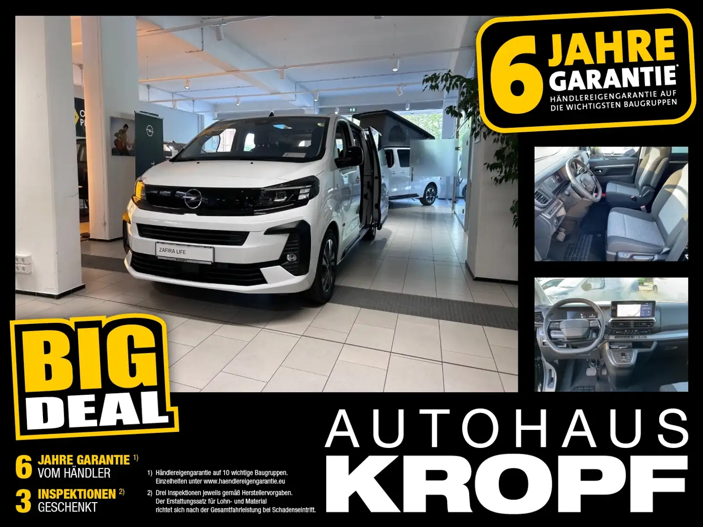 Opel Zafira Life (L2) Edition M ACC+LED+SHZ+2xKlima Blanco - 1