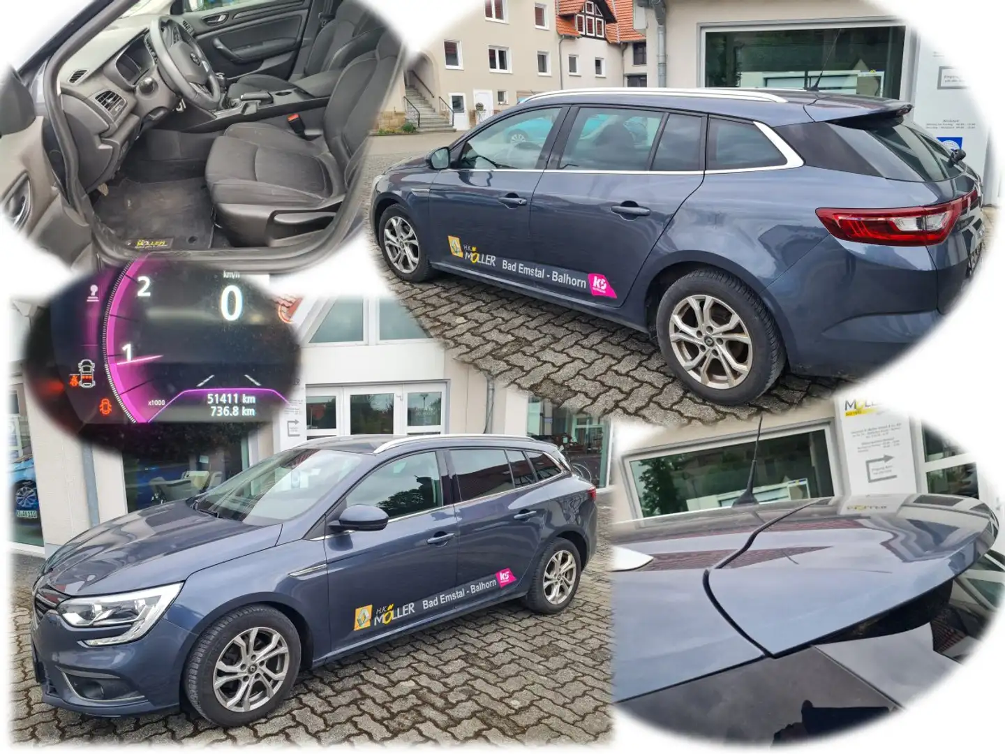 Renault Megane Grandtour Limited Grau - 1