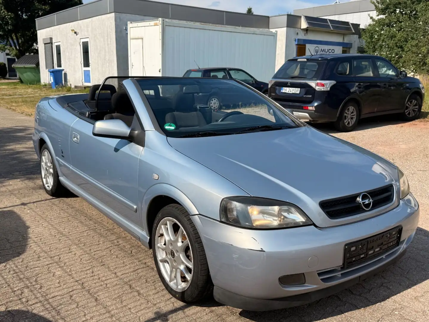 Opel Astra Cabrio 1.6 Bertone TÜV NEU Bleu - 1