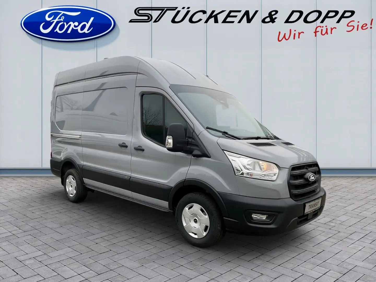 Ford Transit Kasten 350 L2 H3 Trend Einzelsitz Grau - 2