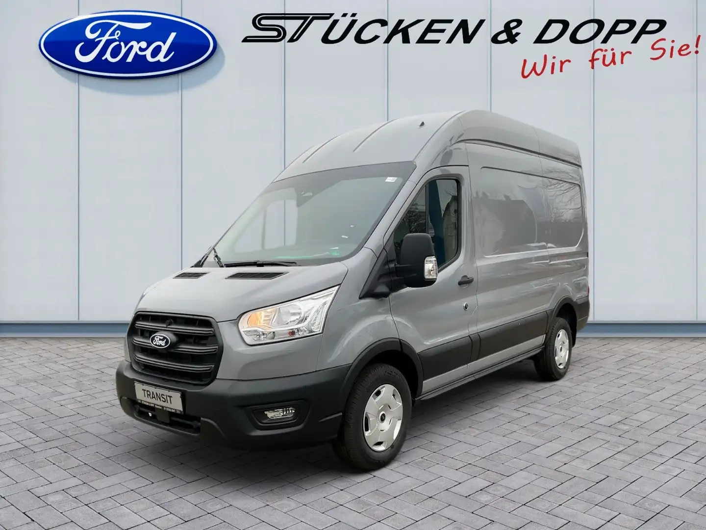 Ford Transit Kasten 350 L2 H3 Trend Einzelsitz Grau - 1