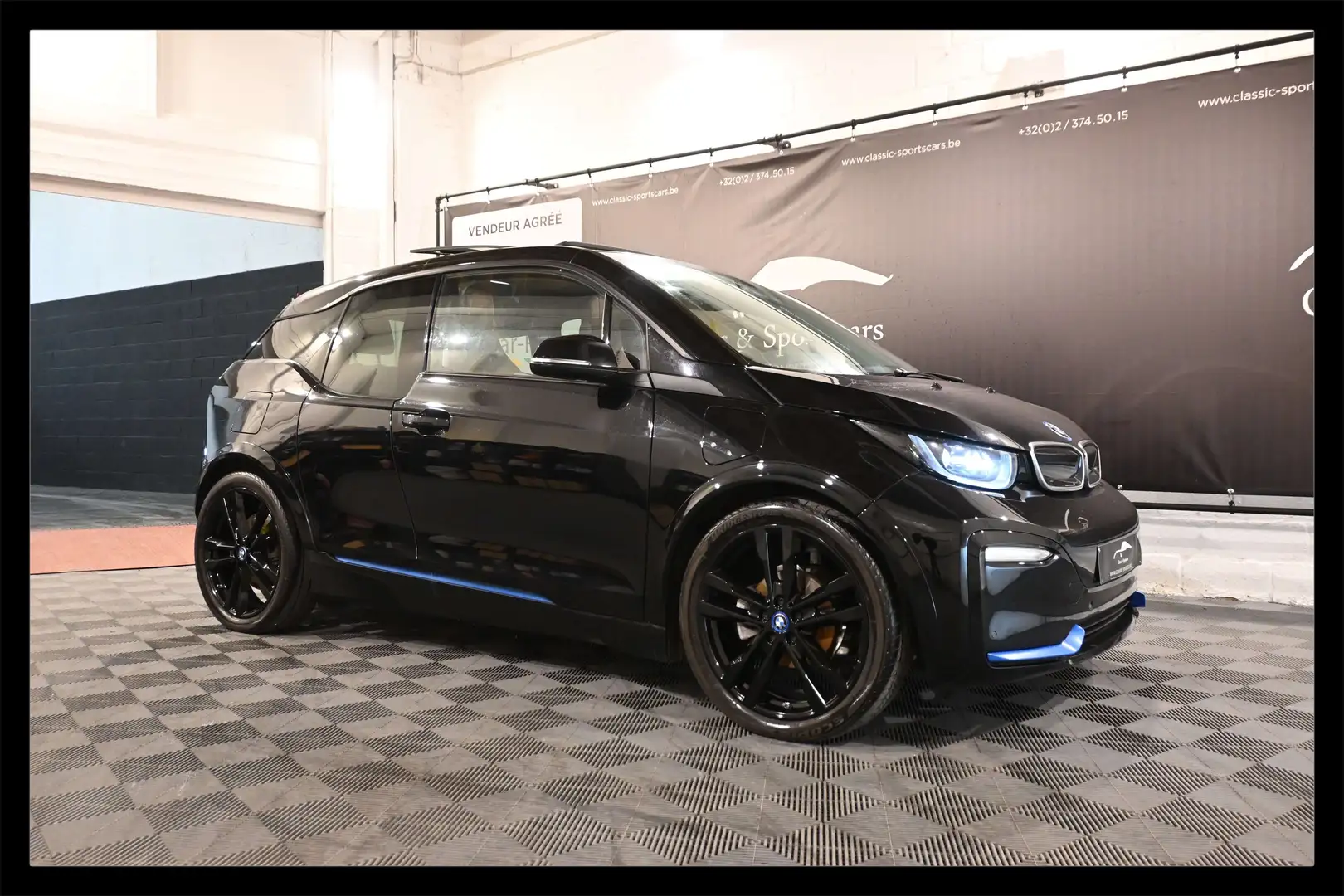 BMW i3 S SPORT REX 94 AH/ TOIT OUVRANT / CAMERA / FULL Noir - 1