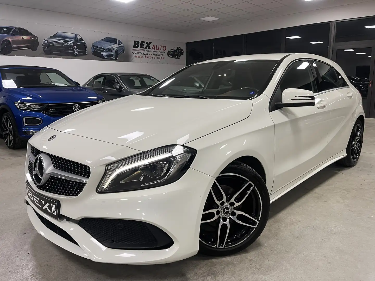 Mercedes-Benz A 180 CDI*PACK-AMG*1ERPROP*GARANTIE*85000KM*GPS*CLIM*LED Blanc - 1