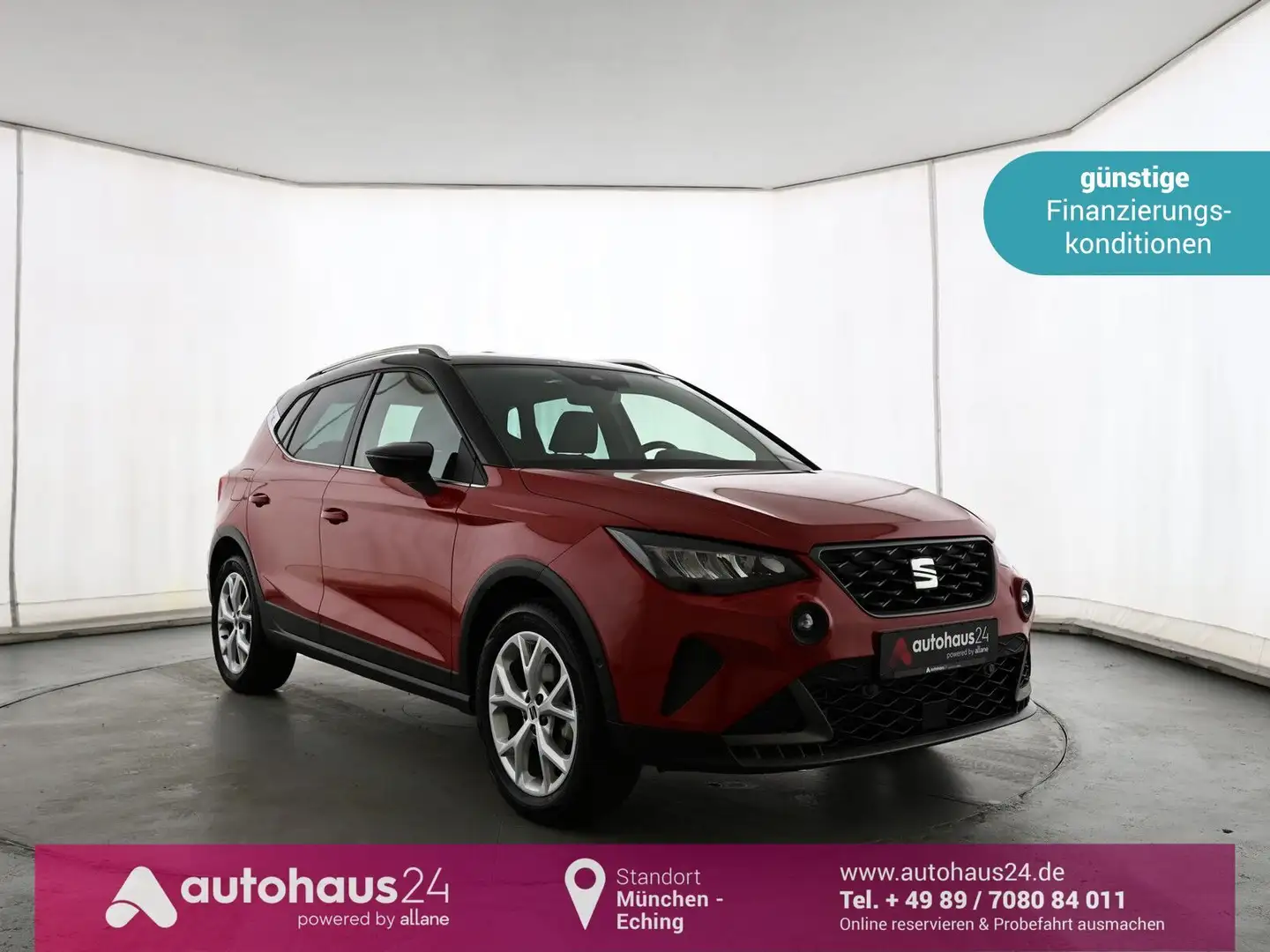SEAT Arona 1.0 TSI FR LED|Navi|PDC|Sitzhz|Kamera Rosso - 1