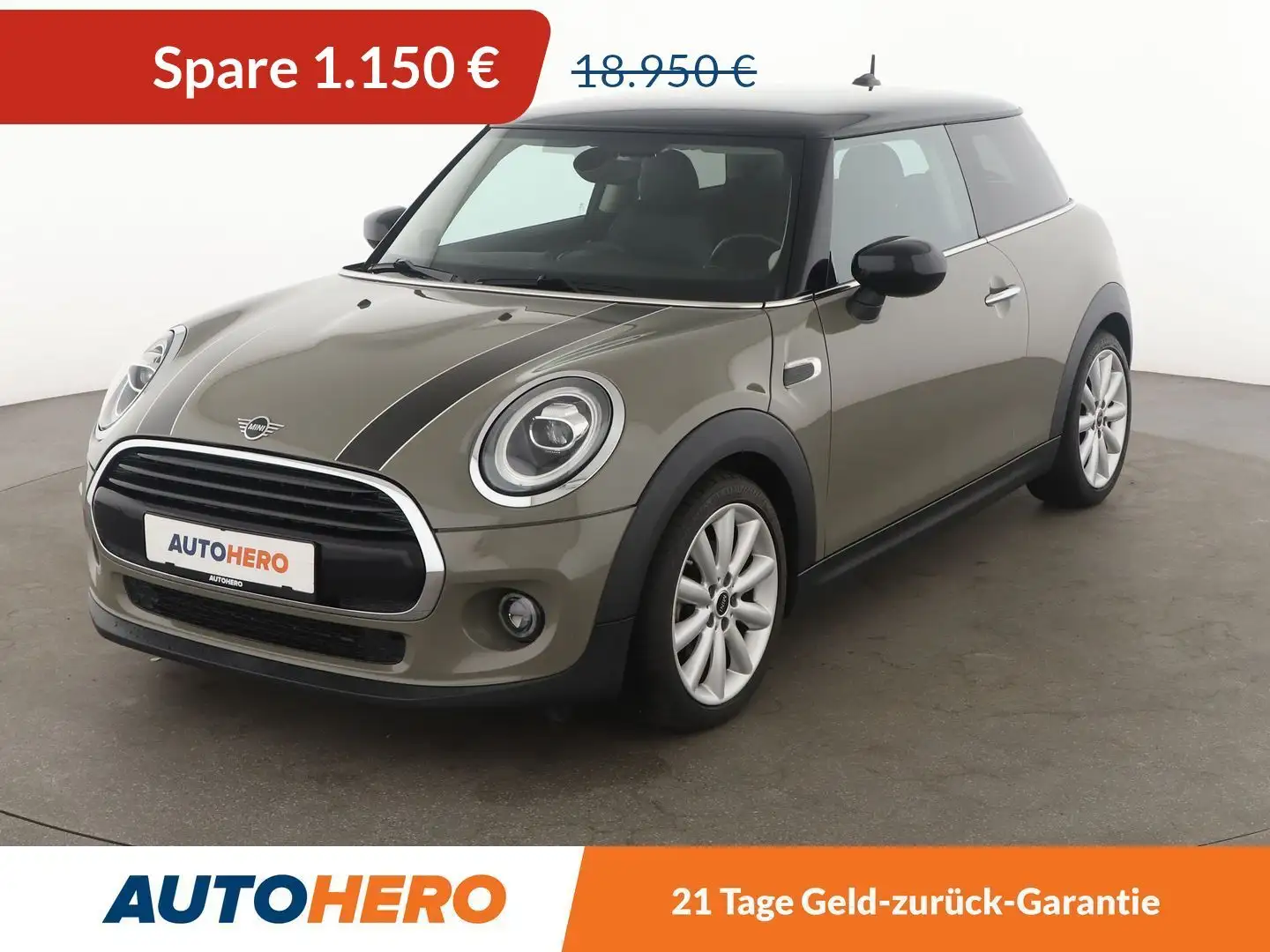 MINI Cooper Cooper Aut.*NAVI*LED*TEMPO*H&K*PDC*SHZ* Grau - 1