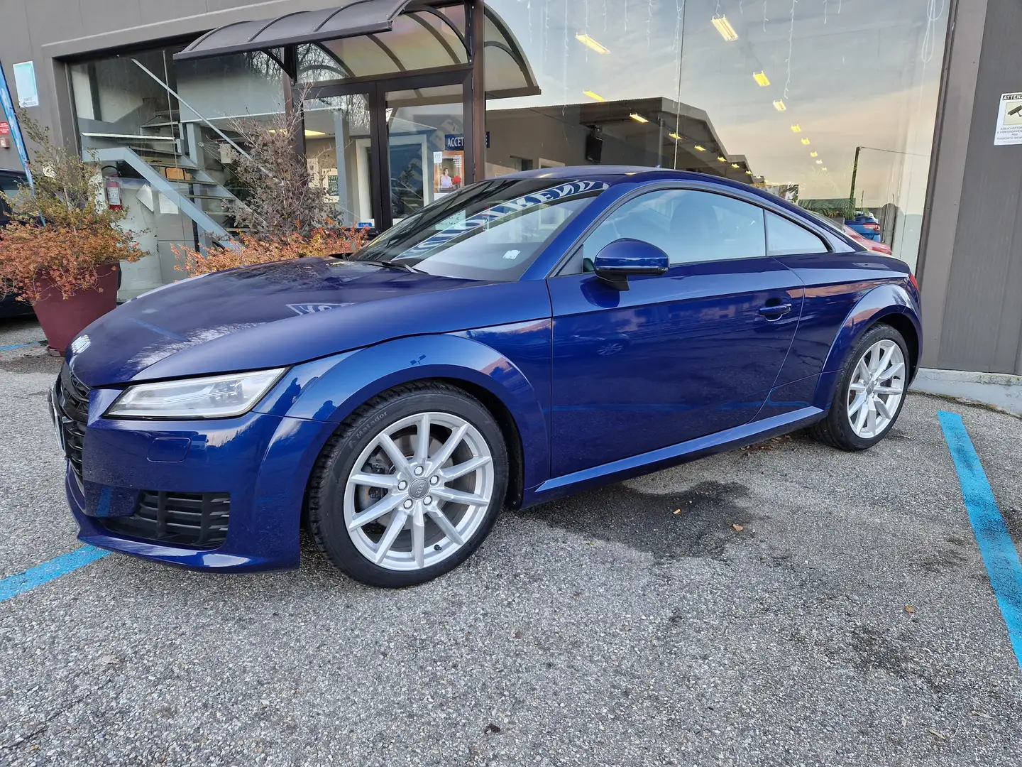 Audi TT TT Coupe 2.0 tfsi quattro s-tronic Bleu - 2