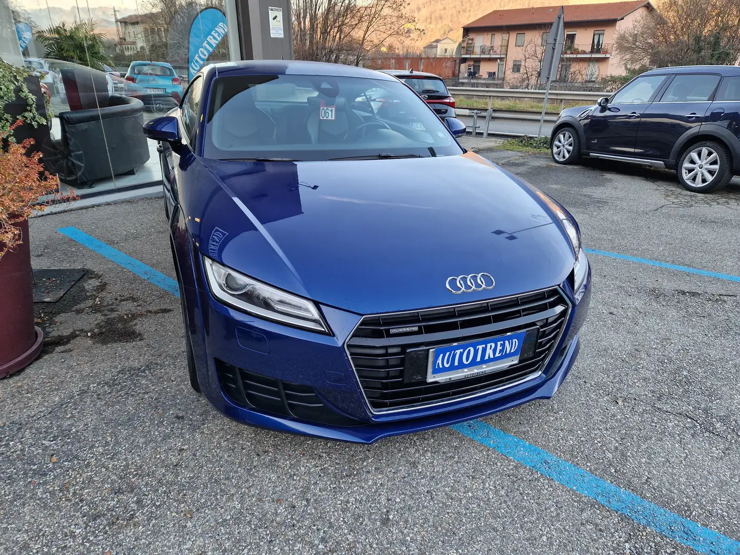 Audi TT TT Coupe 2.0 tfsi quattro s-tronic Bleu - 1