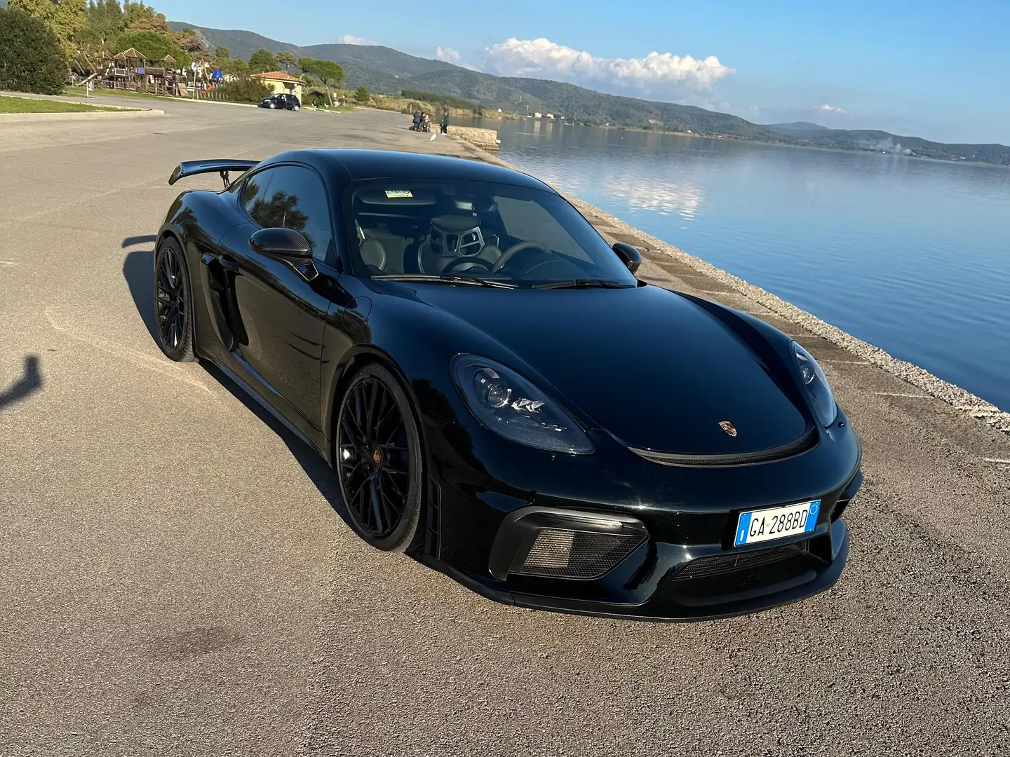 Porsche Cayman GT4 ClubSport Nero - 1