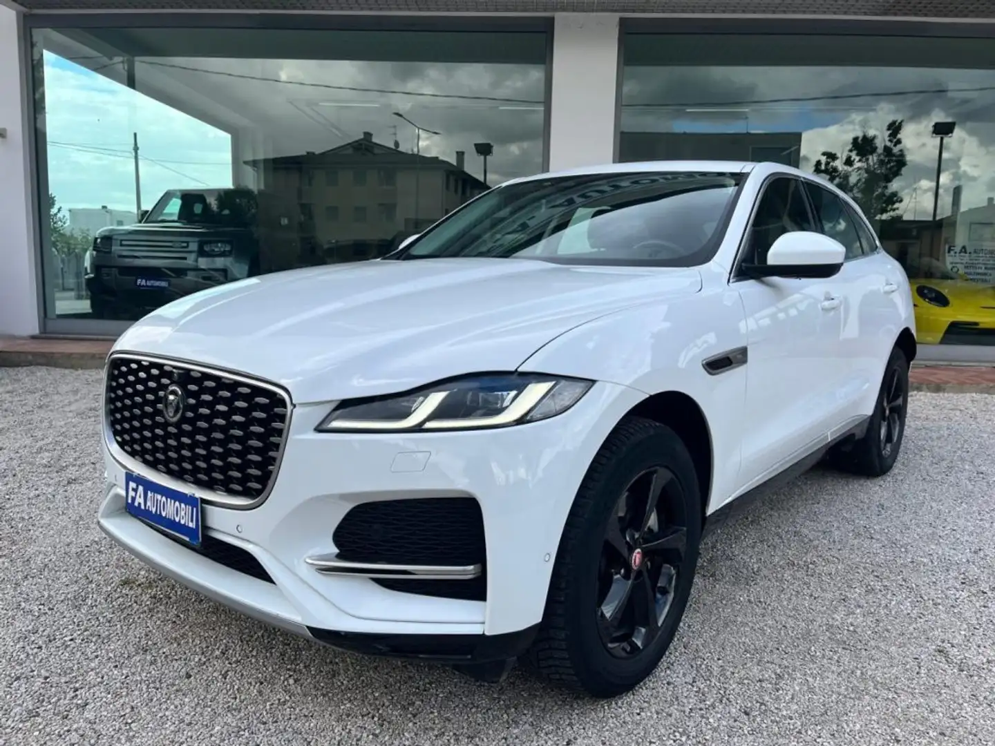 Jaguar F-Pace 2.0 D MHEV 163 CV AWD S *360° *CERCHI 19" Blanc - 2