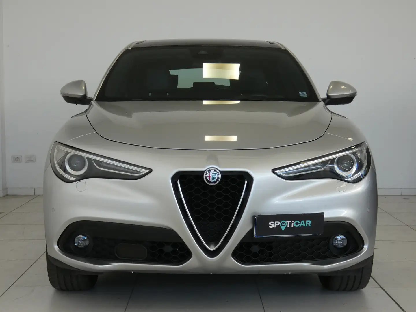 Alfa Romeo Stelvio 2.2 t Executive Q4 210cv Auto TETTO APRIBILE Zilver - 2