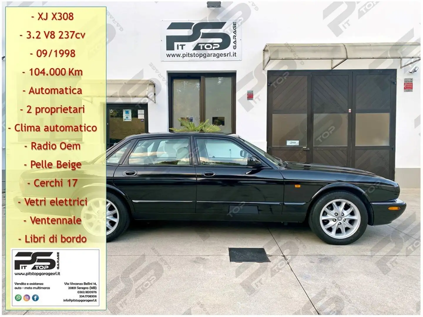 Jaguar XJ XJ8 X308 3.2 V8 237cv Executive Automatica Negro - 1