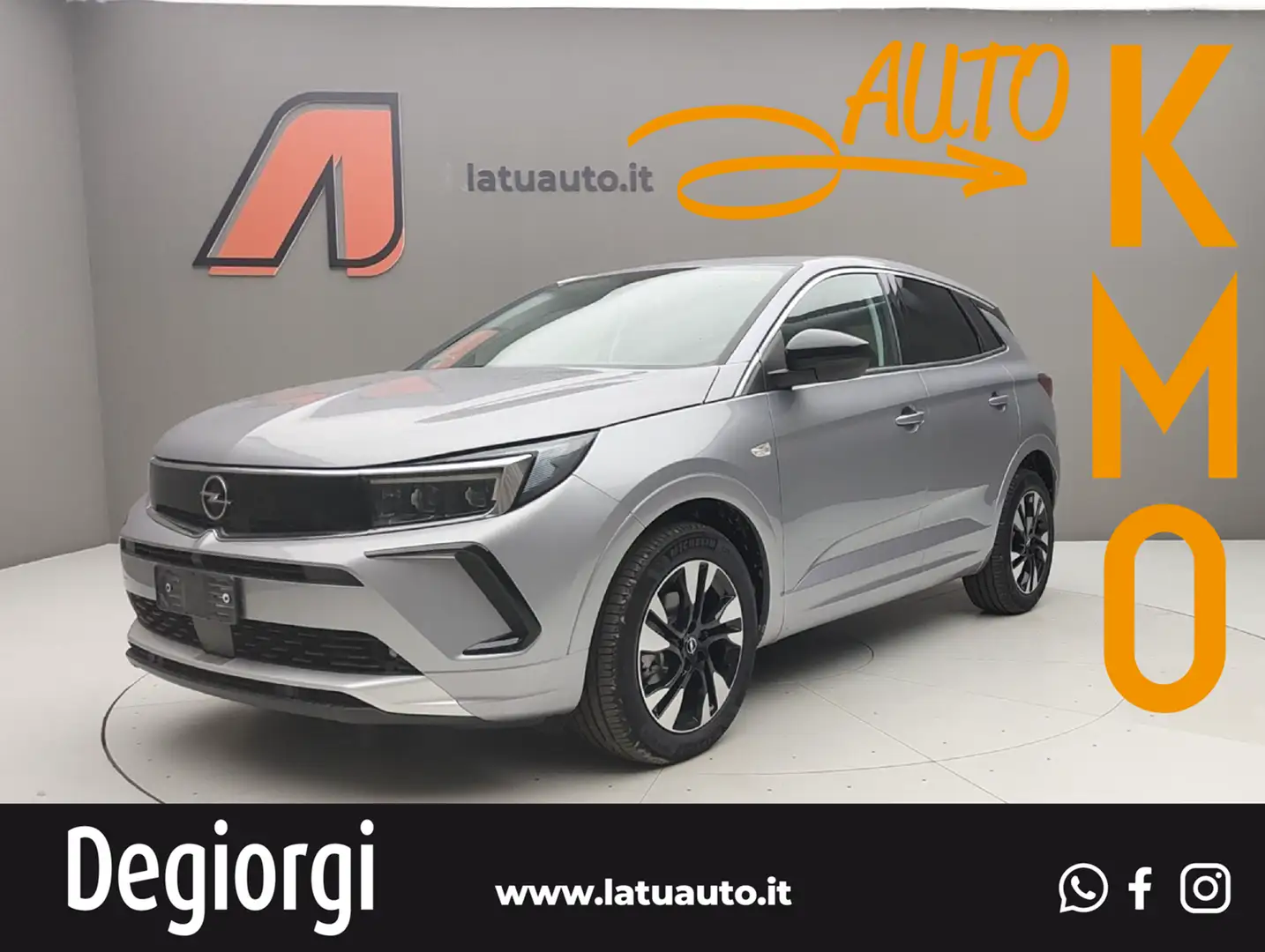Opel Grandland 1.5 ECOTEC 130CV BUSINESS ELEGANCE AT8 Grau - 1