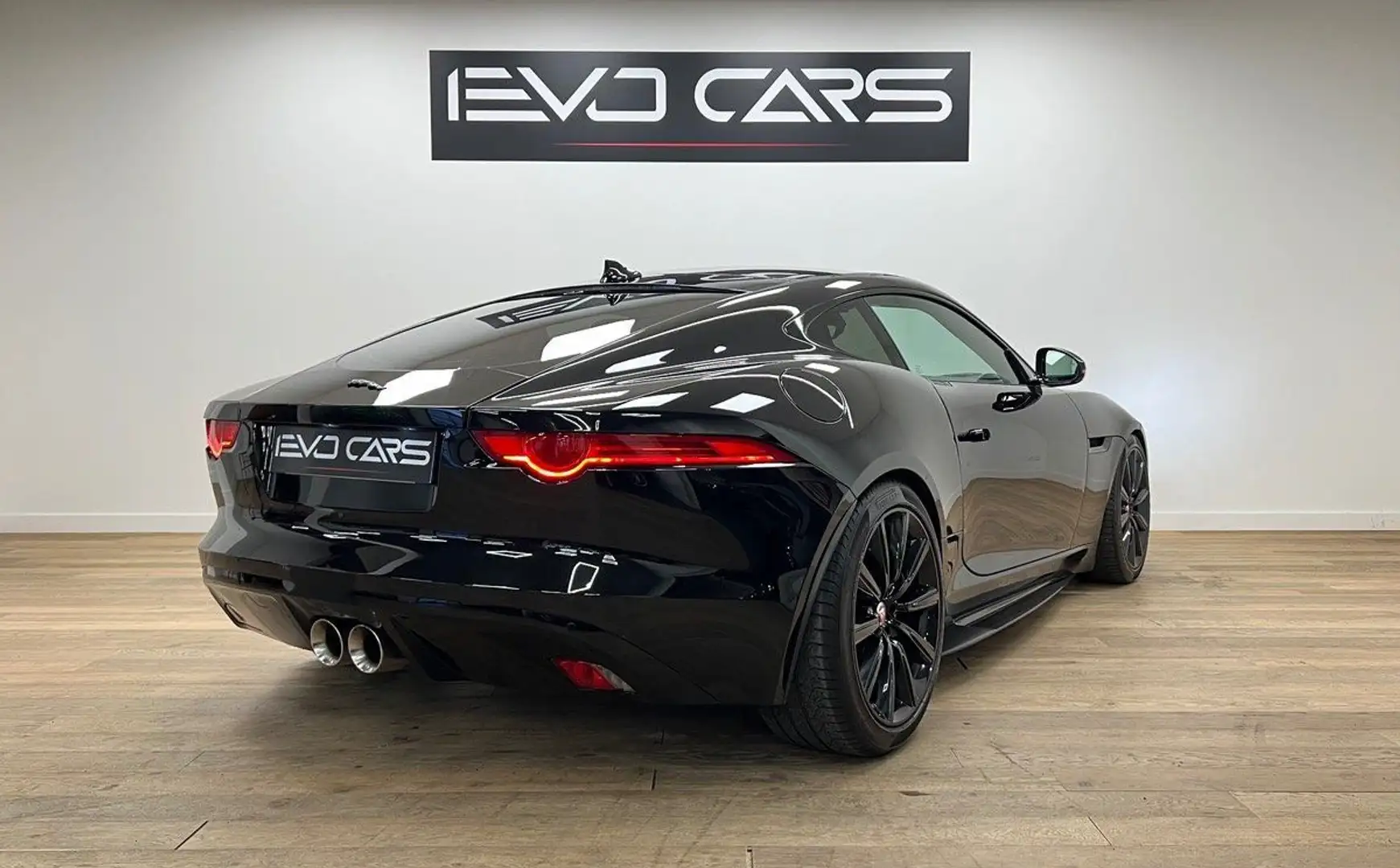 Jaguar F-Type S Coupé 3.0 V6 380ch BVA8 Sièges électriques à mém Zwart - 2