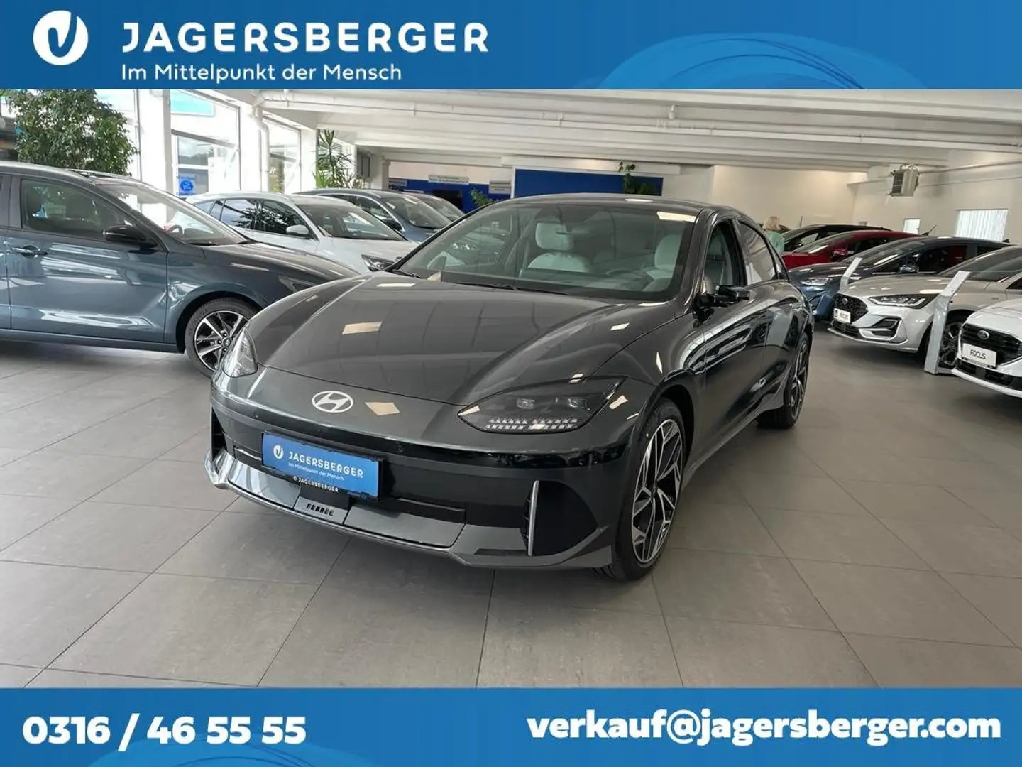 Hyundai IONIQ 6 Elektro 77,4kWh 4WD Top Line Long Range Au Grau - 1