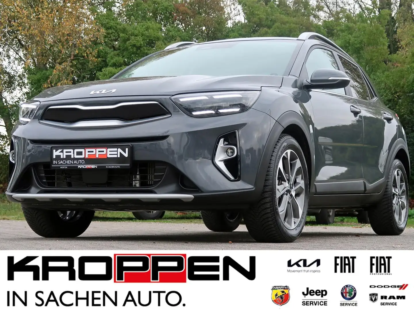 Kia Stonic Platinum Edition DCT Schiebedach Grau - 1