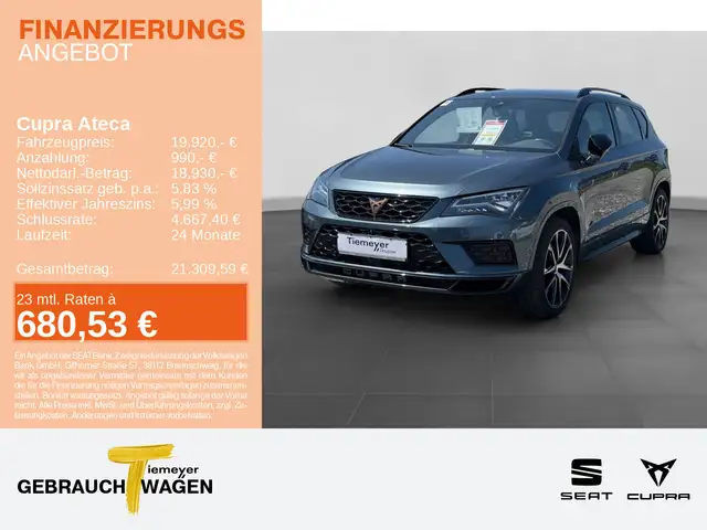 Cupra Ateca 2.0 TSI DSG 4D NAVI LED KAMERA SHZ