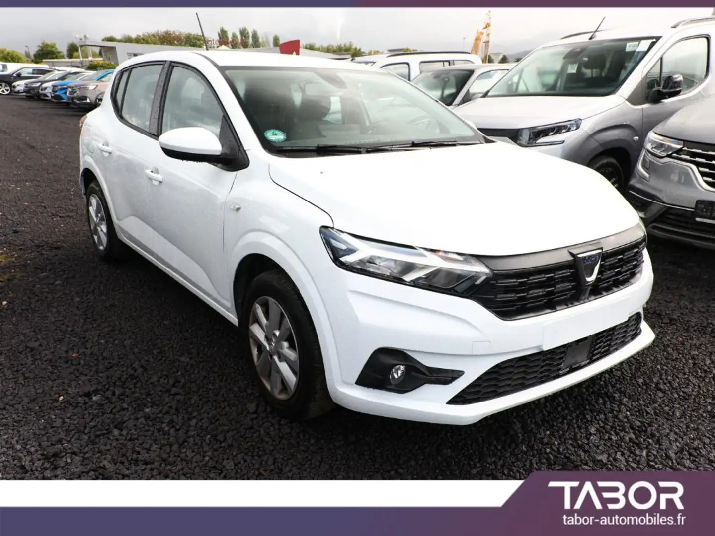 Dacia Sandero III 1.0 TCe 100 ECO-G Comfort PDC Blanc - 2