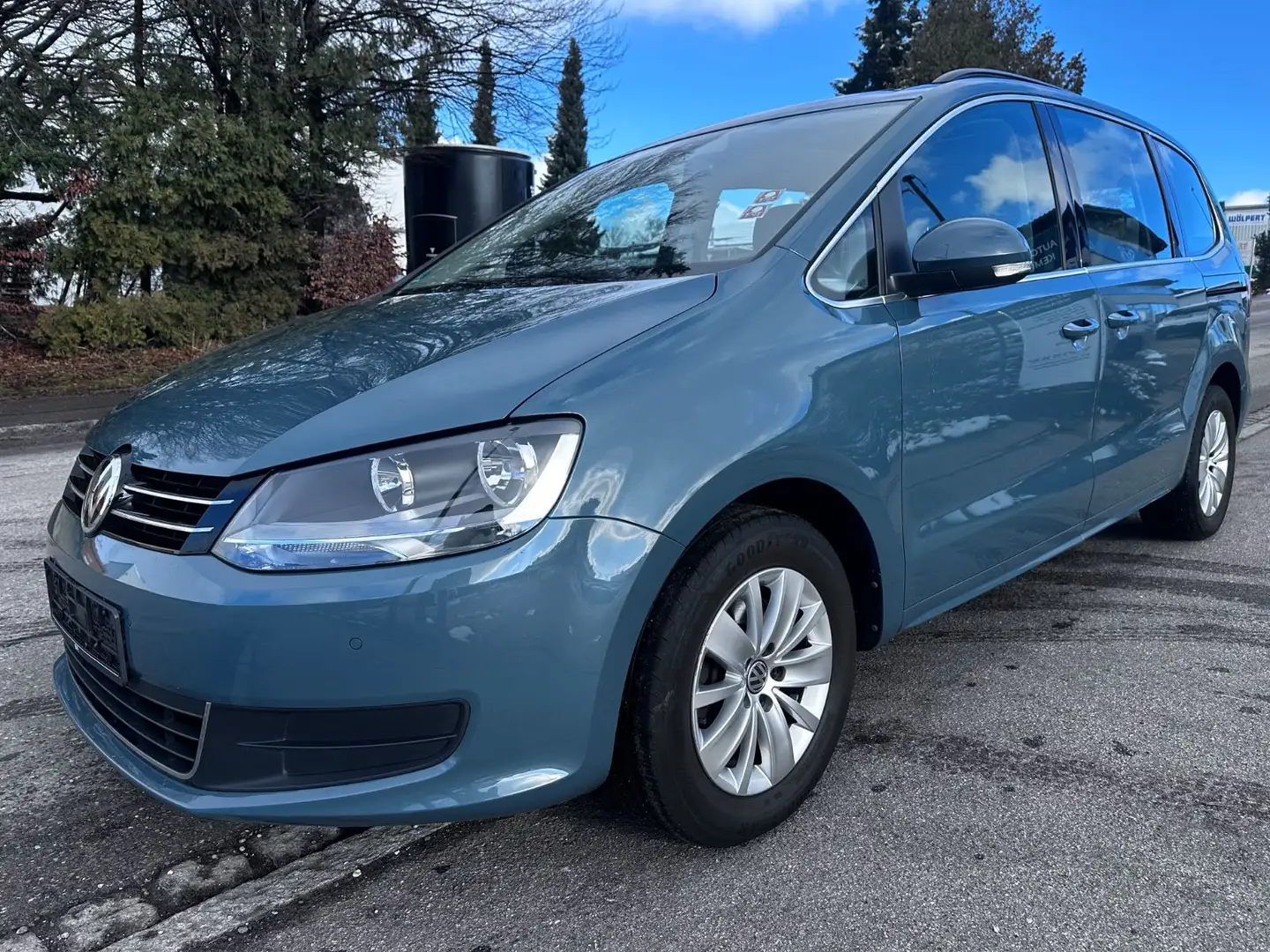 Volkswagen Sharan Comfortline BMT/Start-Stopp AHK/PANO/1.Hd Blauw - 2