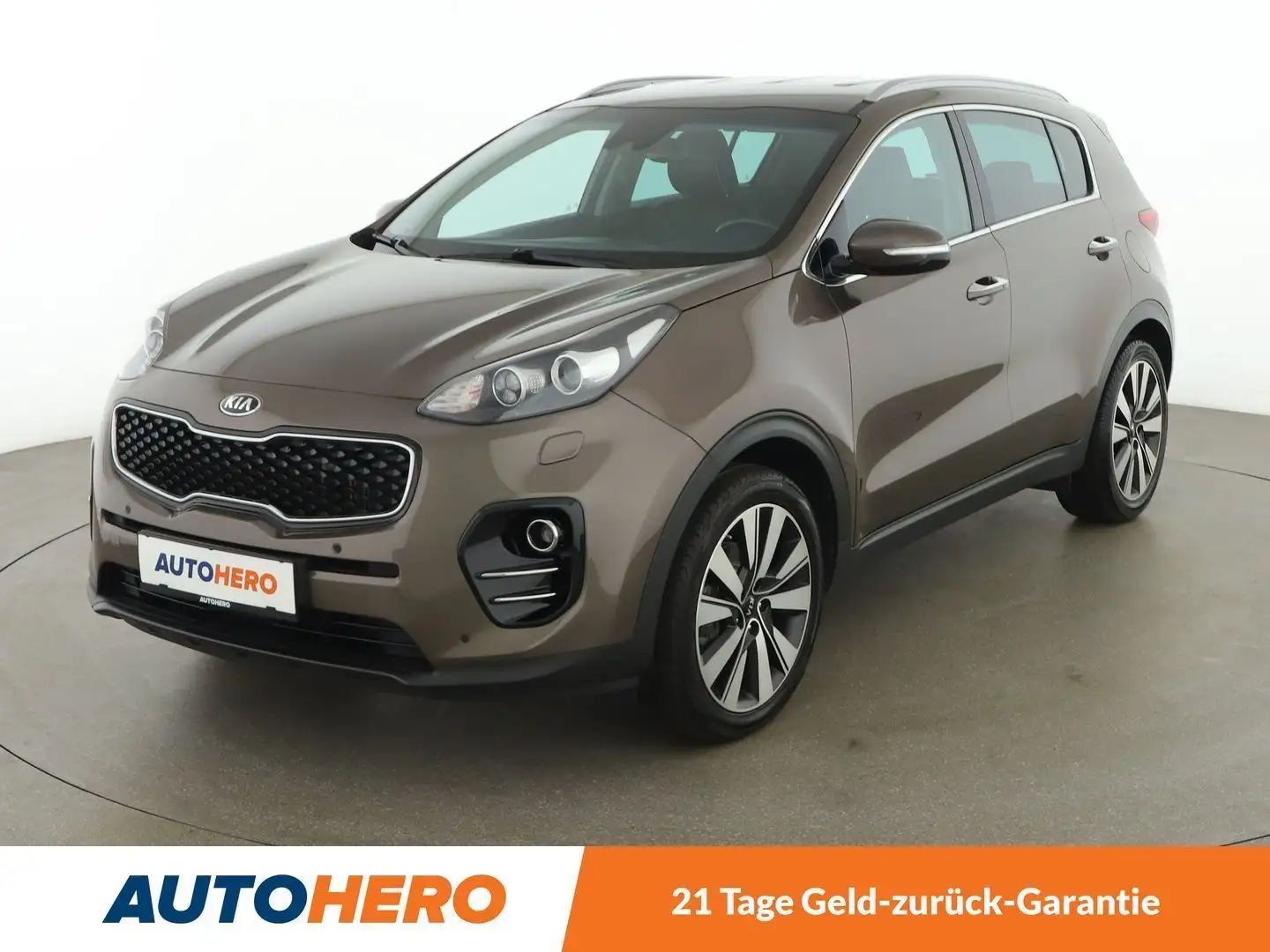 Kia Sportage 2.0 CRDi Platin 2WD *TEMPO*NAVI*CAM*SPUR*SHZ*AHK* Brun - 1