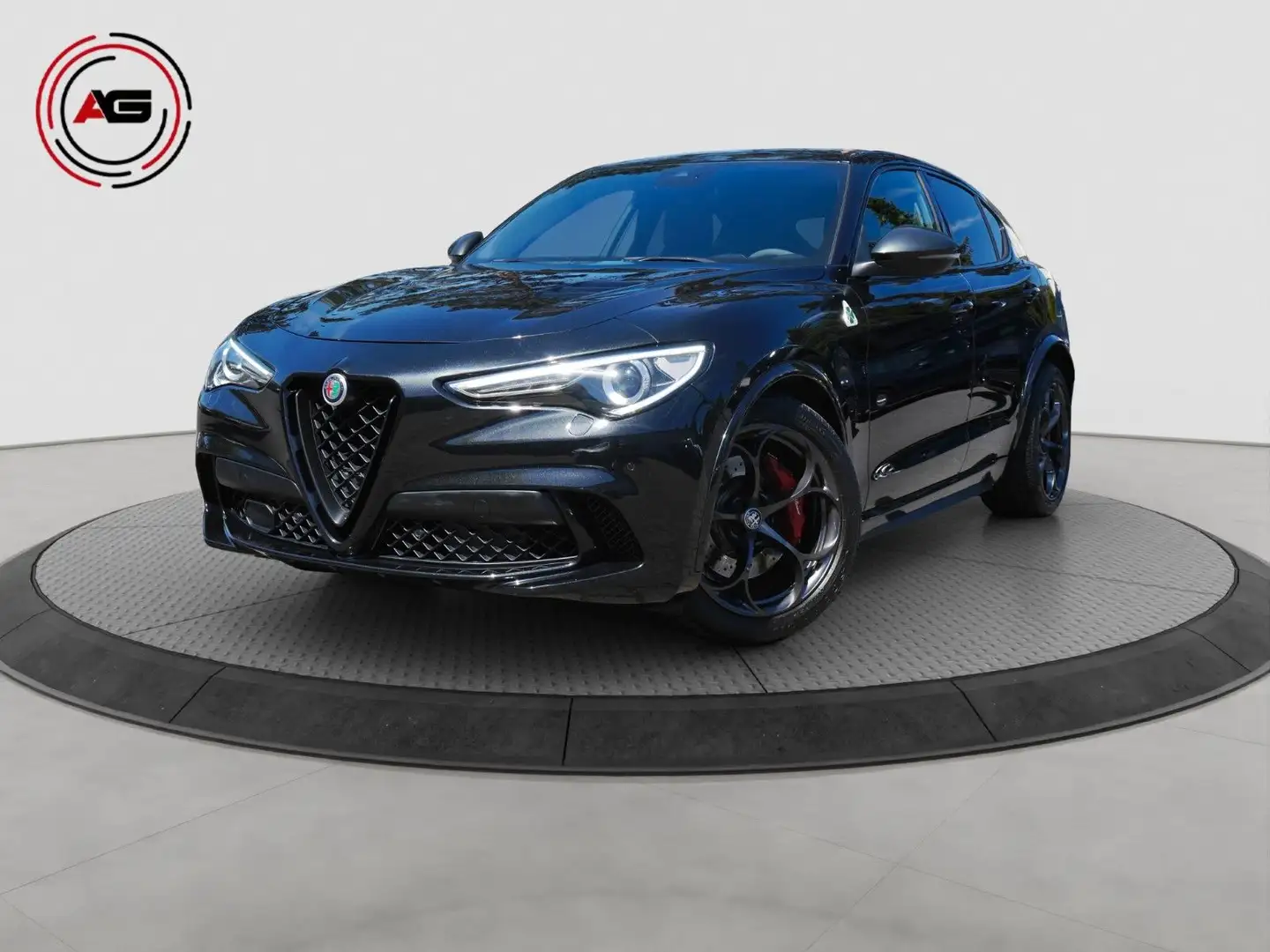 Alfa Romeo Stelvio Quadrifoglio KAMERA KEYLESS CARBON APPLE Чорний - 1