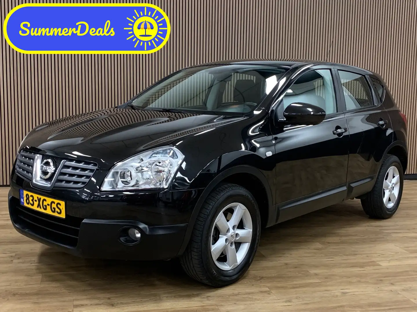 Nissan Qashqai 1.6 Acenta|109000KM|Climate Control| Zwart - 1