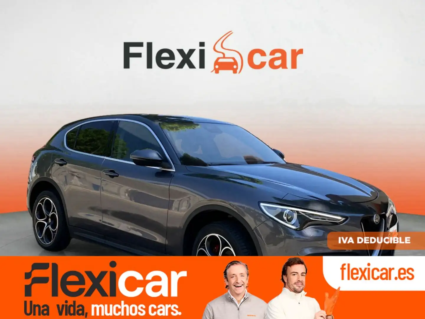 Alfa Romeo Stelvio 2.2 Diésel 154kW (210CV) Executive Q4 Gris - 1