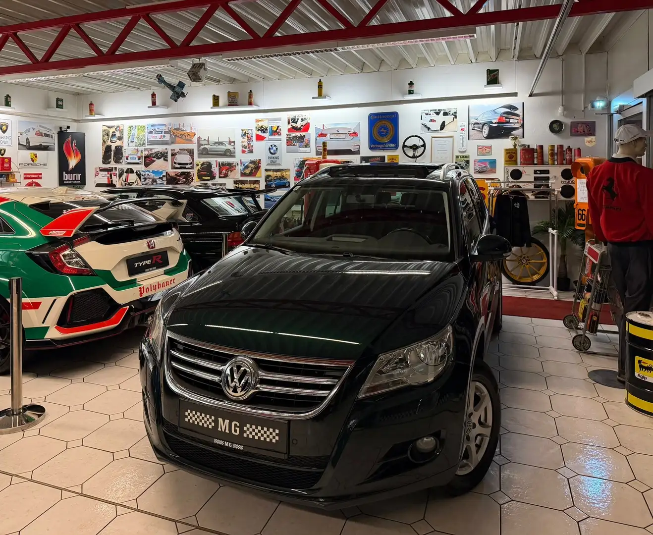 Volkswagen Tiguan 2,0 TDI 4Motion Sky DSG Panorama Grün - 1