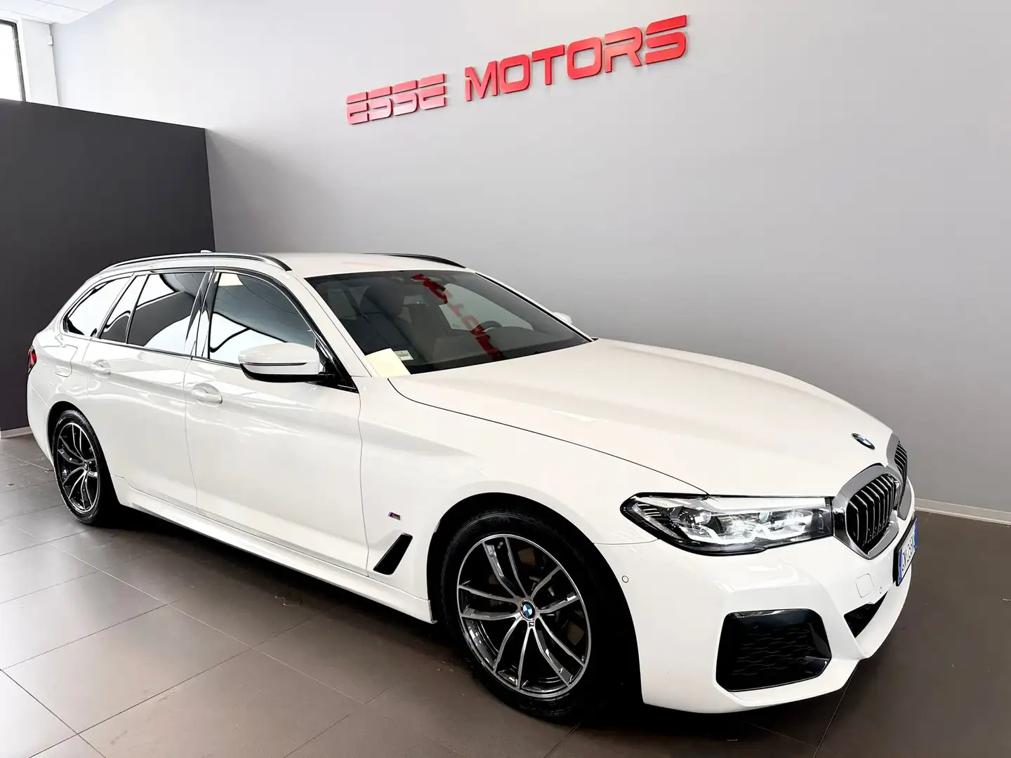 BMW 520 520d Touring mhev 48V xdrive Msport-PREZZO REALE!! Blanc - 1