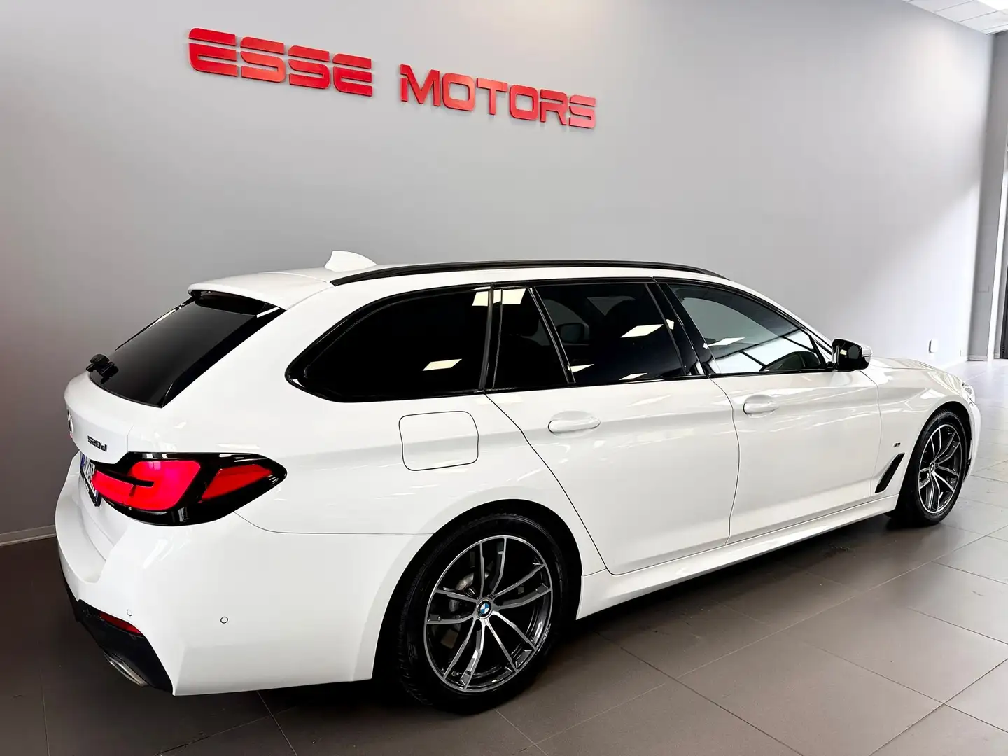 BMW 520 520d Touring mhev 48V xdrive Msport-PREZZO REALE!! Blanc - 2