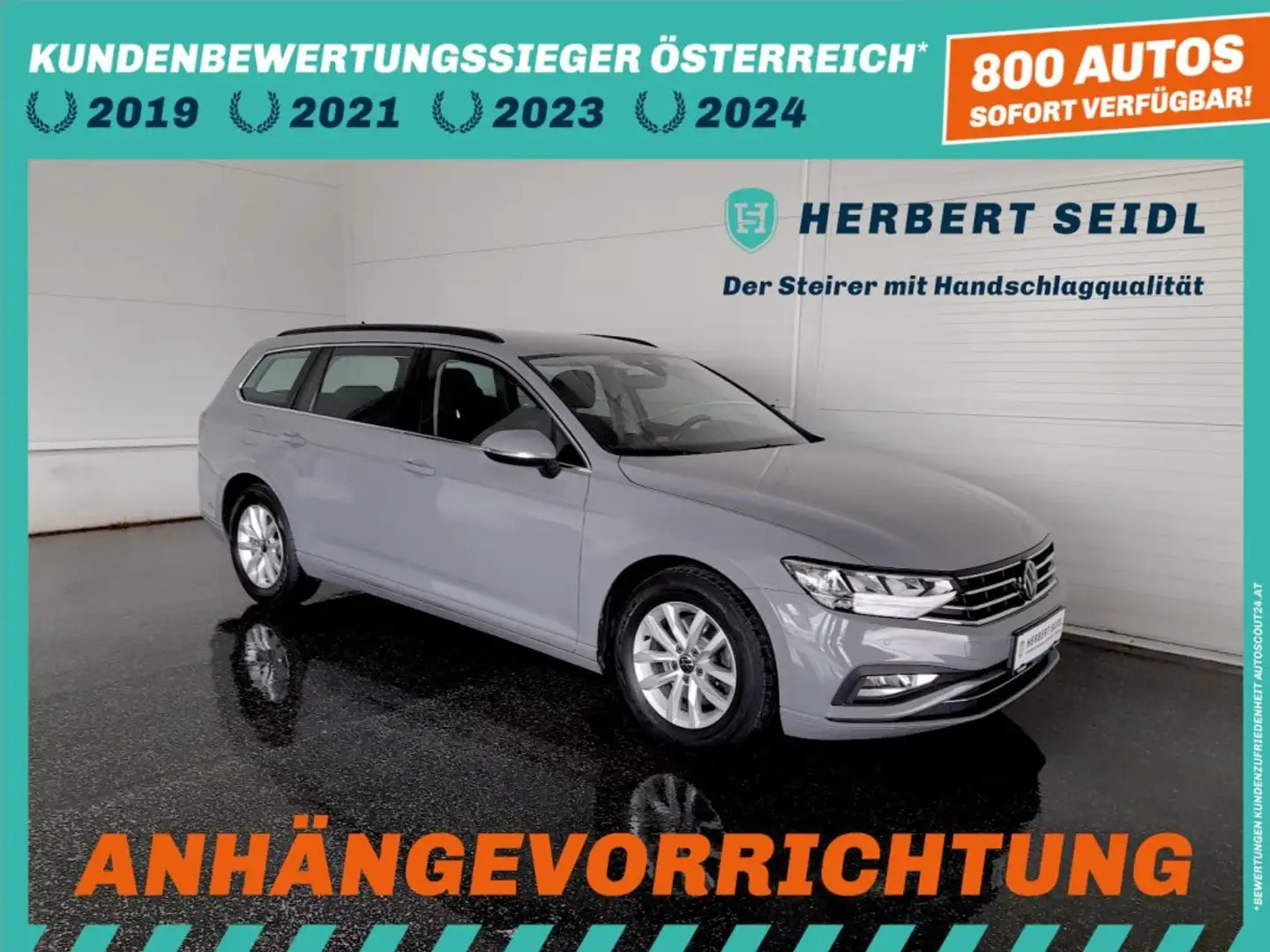 Volkswagen Passat Variant BUSINESS 2,0 TDI DSG *LED / NAVI / AHV & KAMERA / ACC / SPORT MASSAGESITZ / TRAVEL ASSIST* Grau - 1