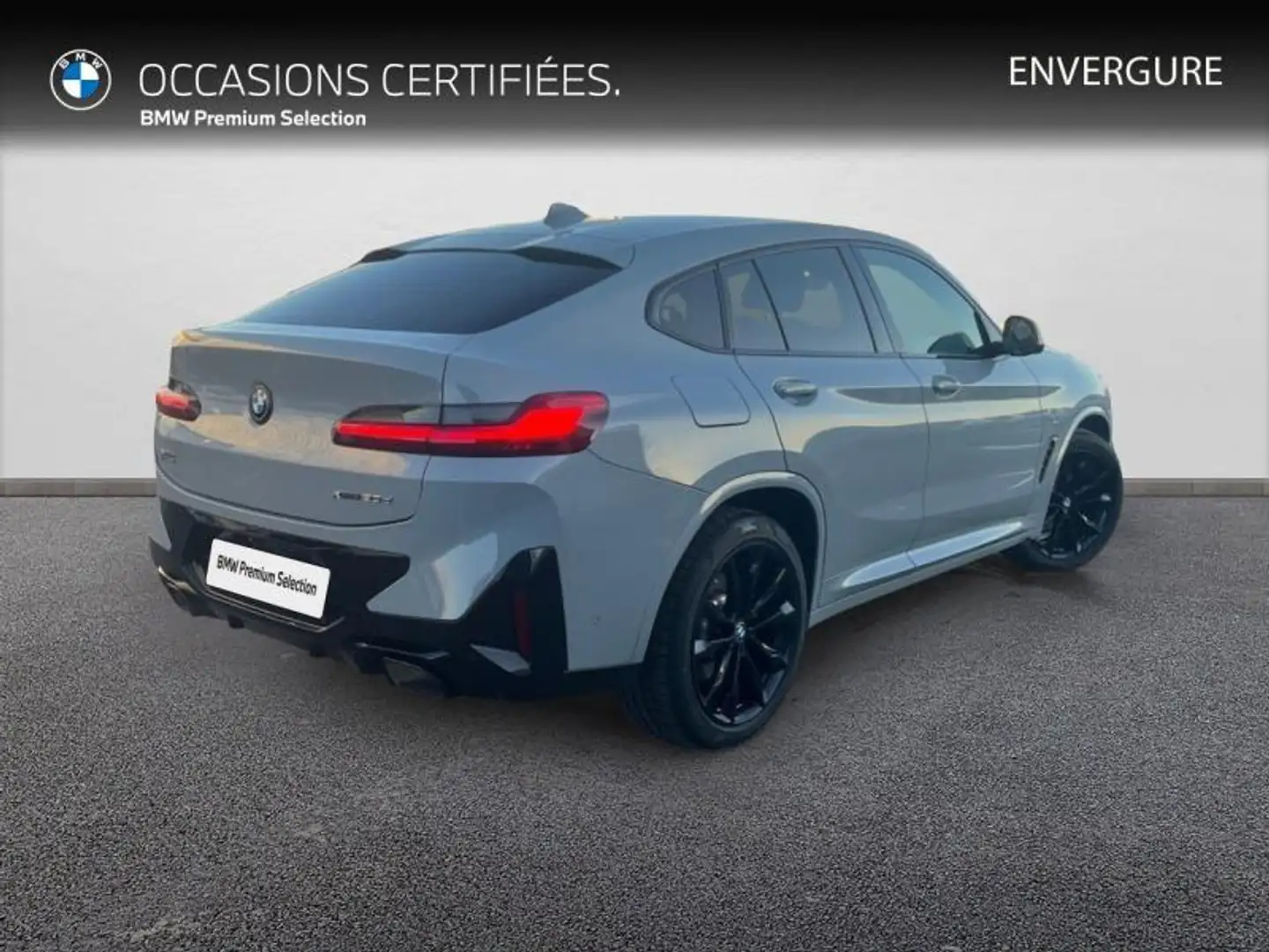 BMW X4 xDrive20d 190ch M Sport Gris - 2