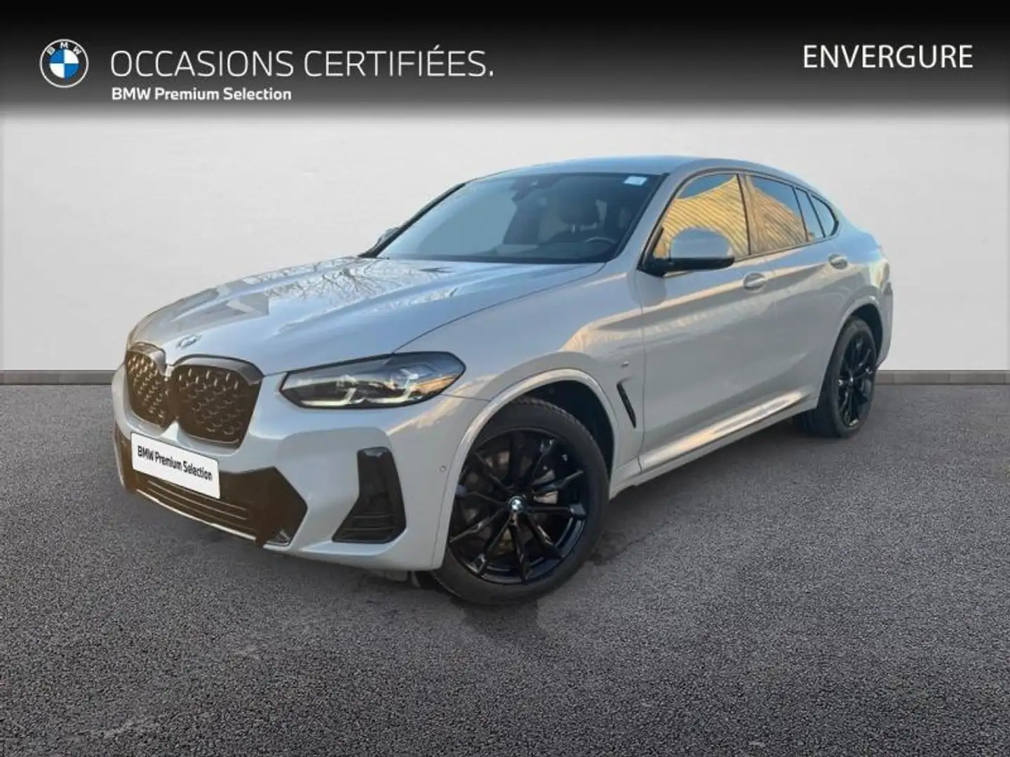 BMW X4 xDrive20d 190ch M Sport Gris - 1