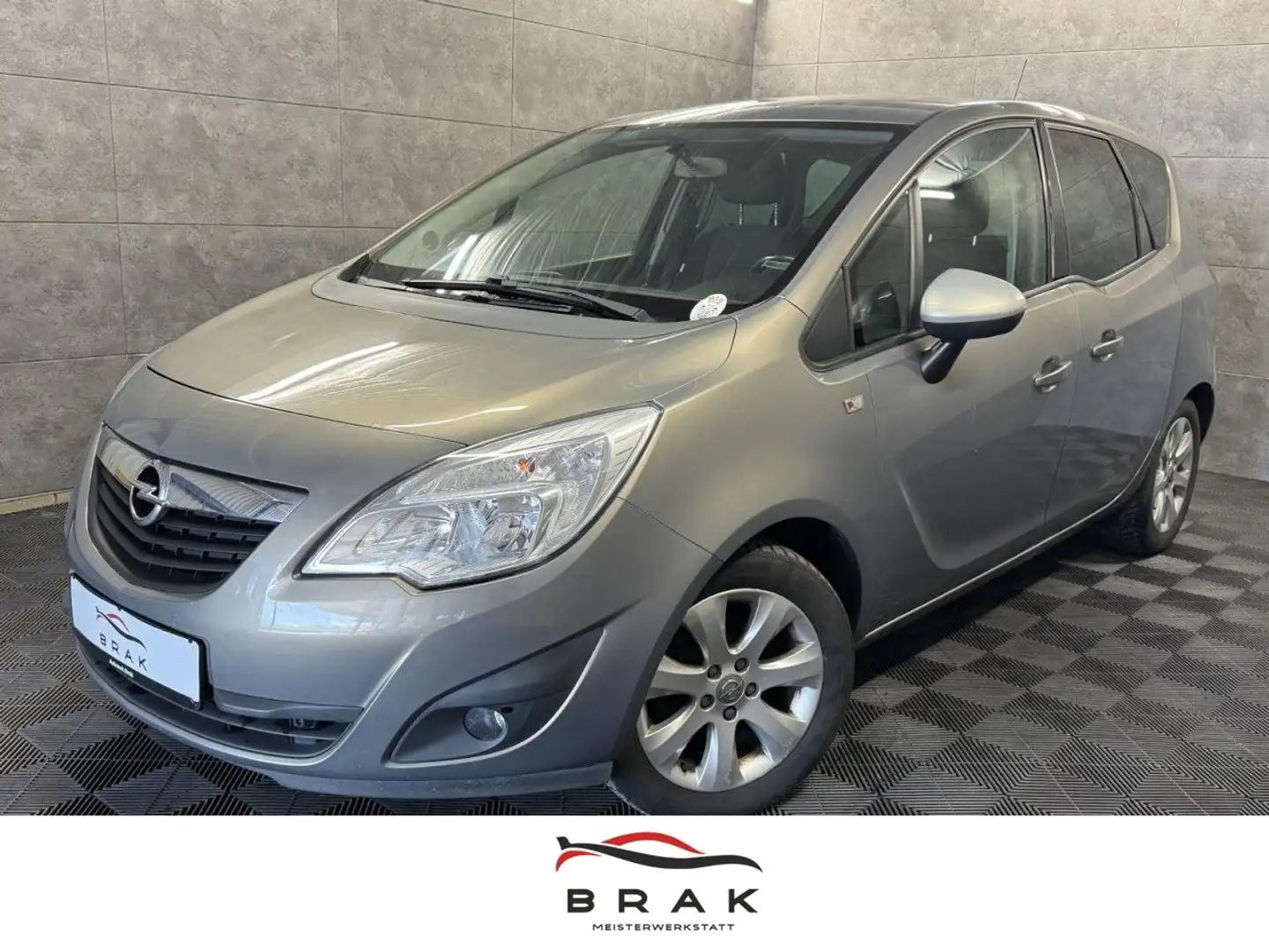 Opel Meriva B 1.4 Edition Klima*Tempo*AHK*ALU Klima Grau - 1