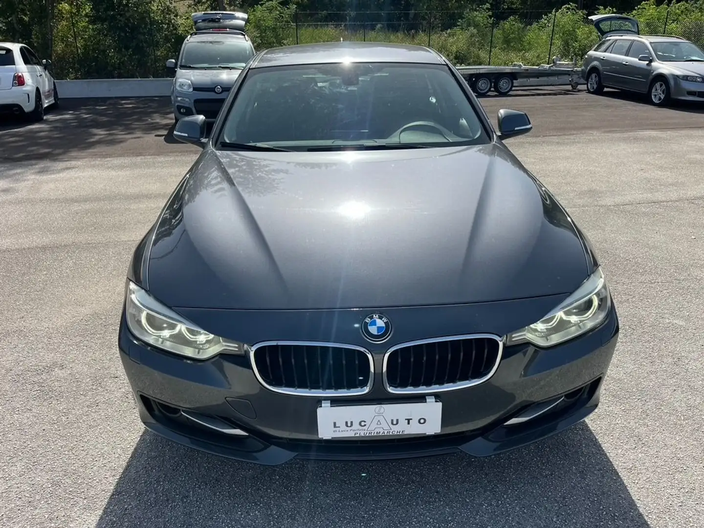 BMW 316 Serie 3 F31 2012 Touring 316d Touring Sport Grigio - 2