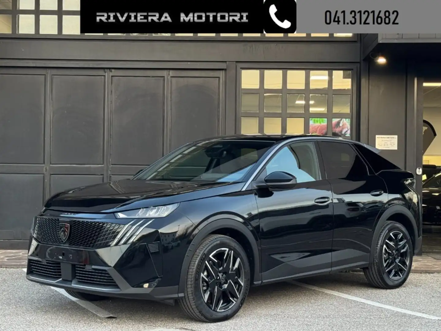 Peugeot 3008 Hybrid 136 e-DCS6 Allure Nero - 1