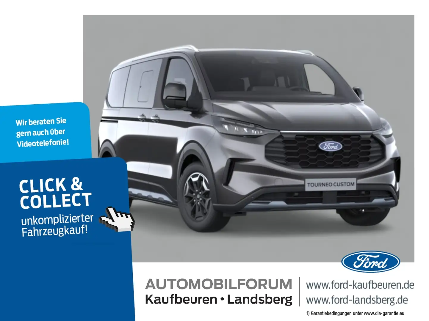 Ford Transit Custom NUGGET ACTIVE | ALLRAD | AUFSTELLDACH Grey - 1