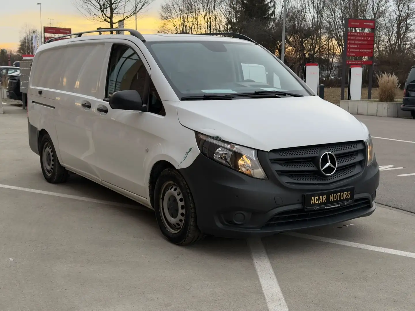 Mercedes-Benz Vito Kasten 114 116 119 CDI/BT RWD lang Klima Weiß - 2
