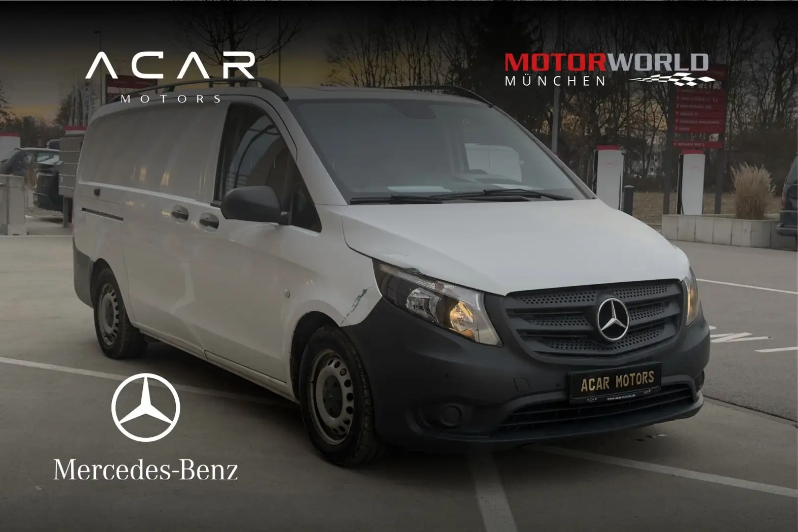 Mercedes-Benz Vito Kasten 114 116 119 CDI/BT RWD lang Klima Weiß - 1