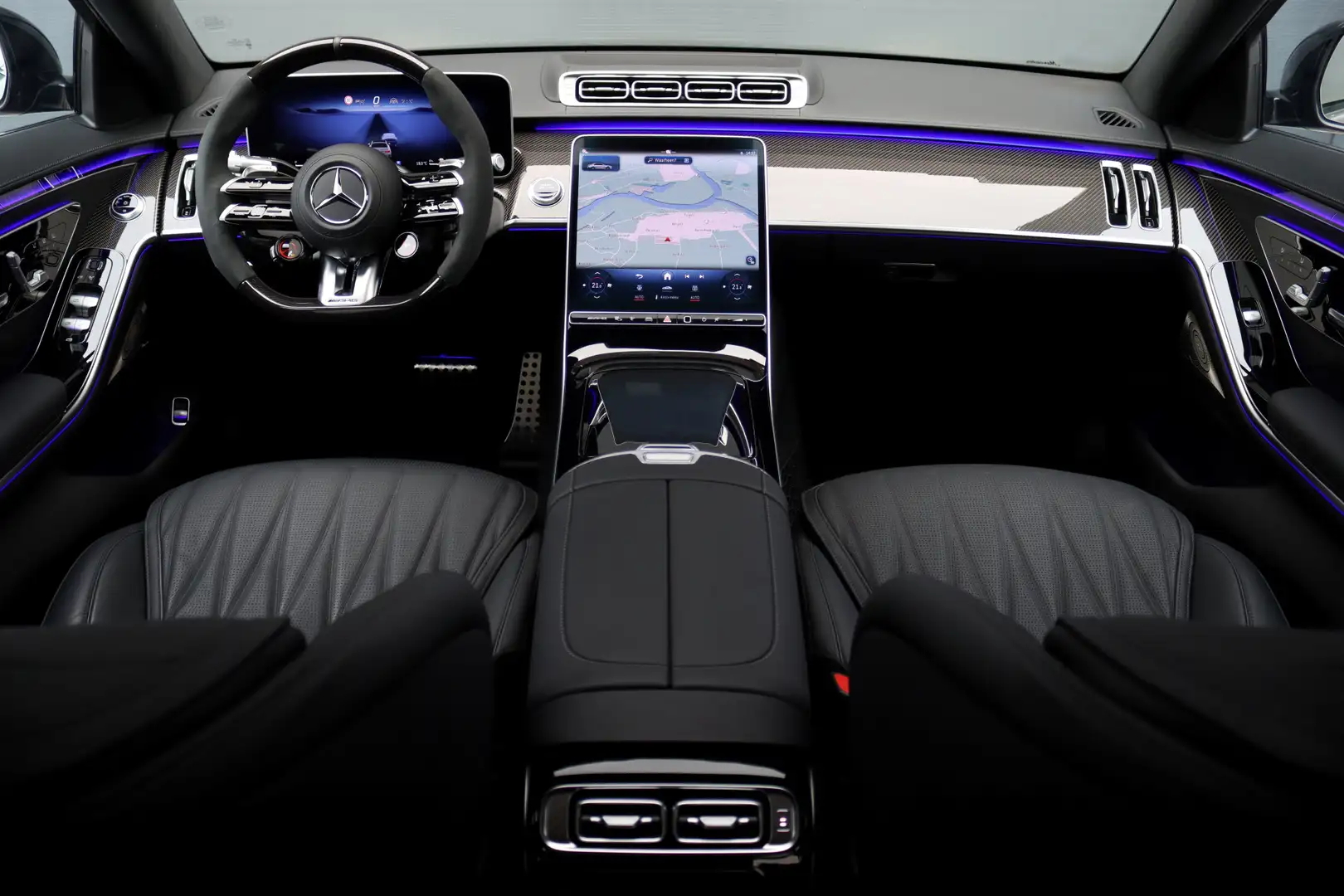 Mercedes-Benz S 63 AMG S E Performance Aut9 | 802pk | Carbon | Achterasbe Gris - 2