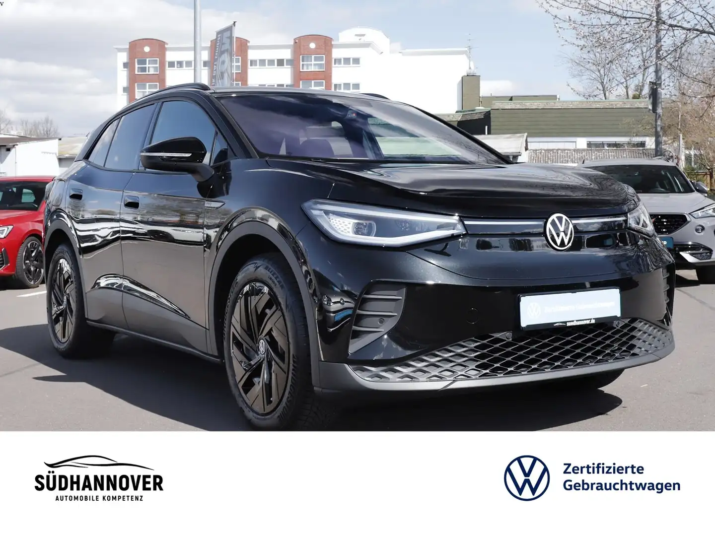 Volkswagen ID.4 Pro Performance AHK+NAVI+LED+SHZ+PDC+GRA Schwarz - 2