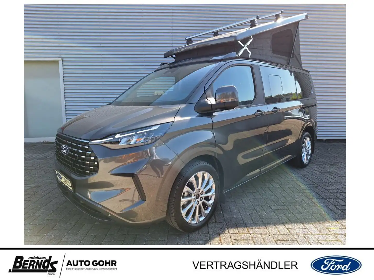 Ford Tourneo Custom Nugget 320 L1 Automatik Titanium AHK LED KLIMAAUTO Gris - 1