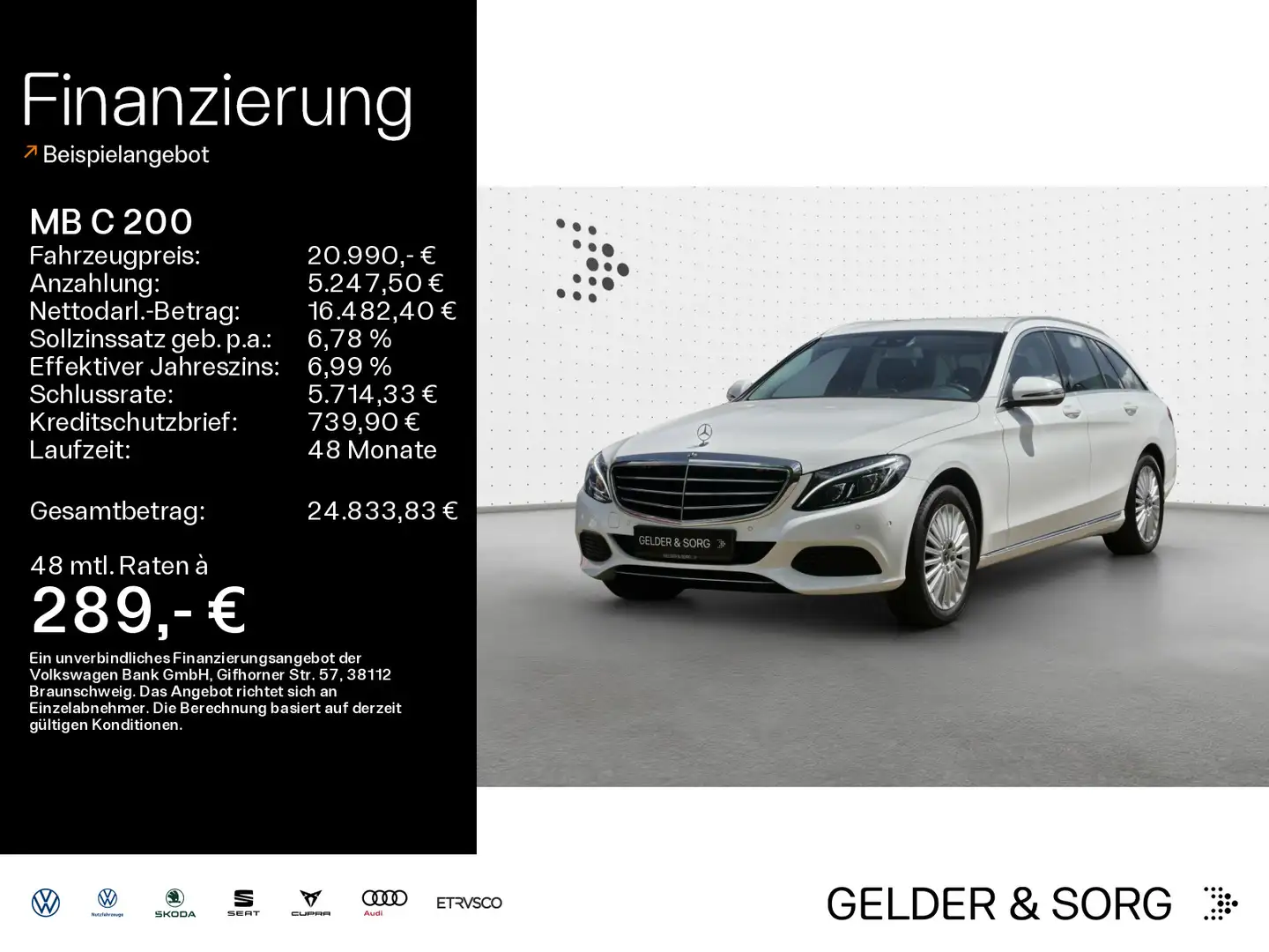 Mercedes-Benz C 200 Mercedes Benz C200 Exclusive T-Modell NAV*SHZ*TE Blanc - 1