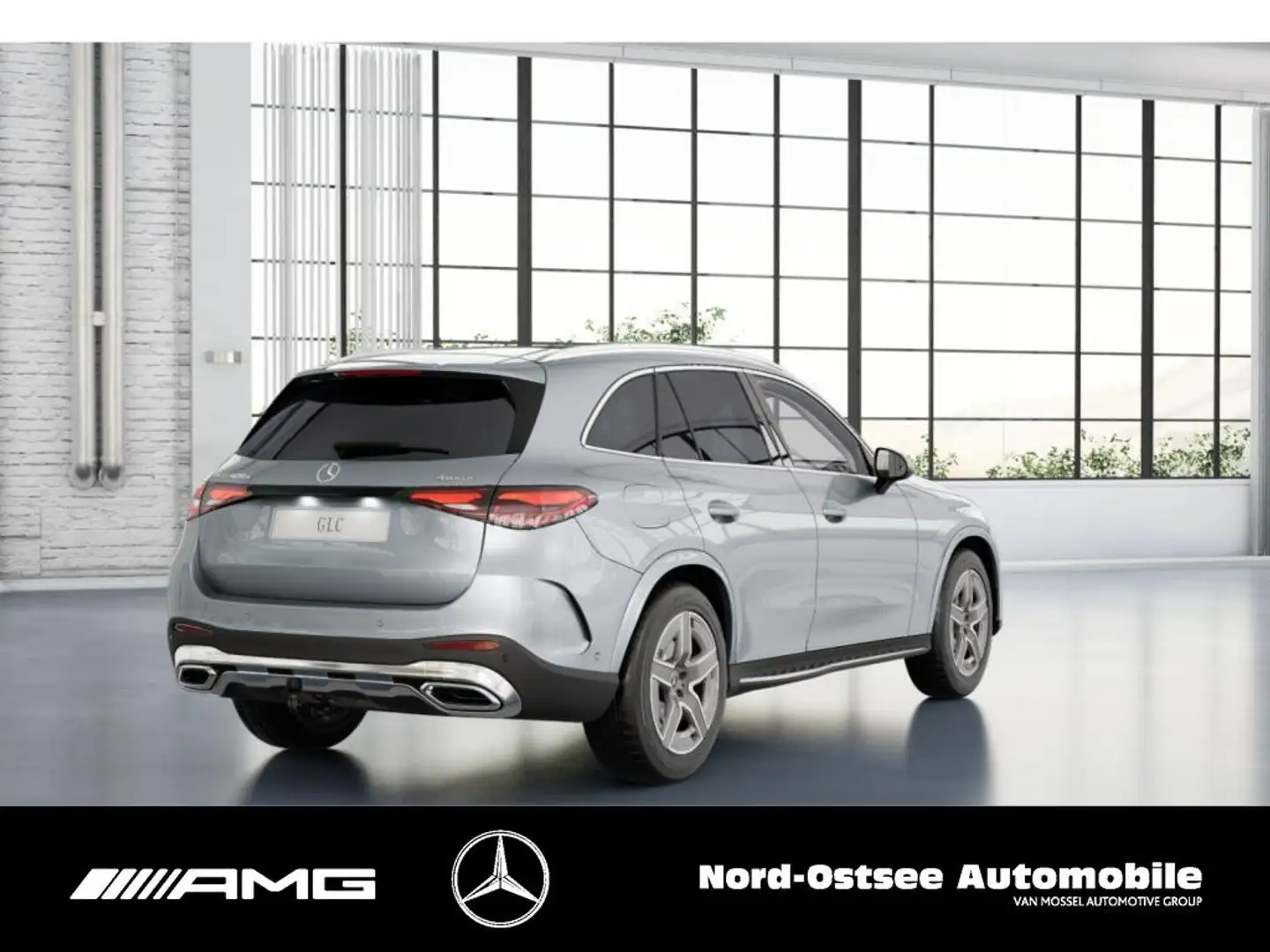 Mercedes-Benz GLC 400 e AMG 4M EQ ADV PANO AHK AIRMATIC DISTRO Argent - 2
