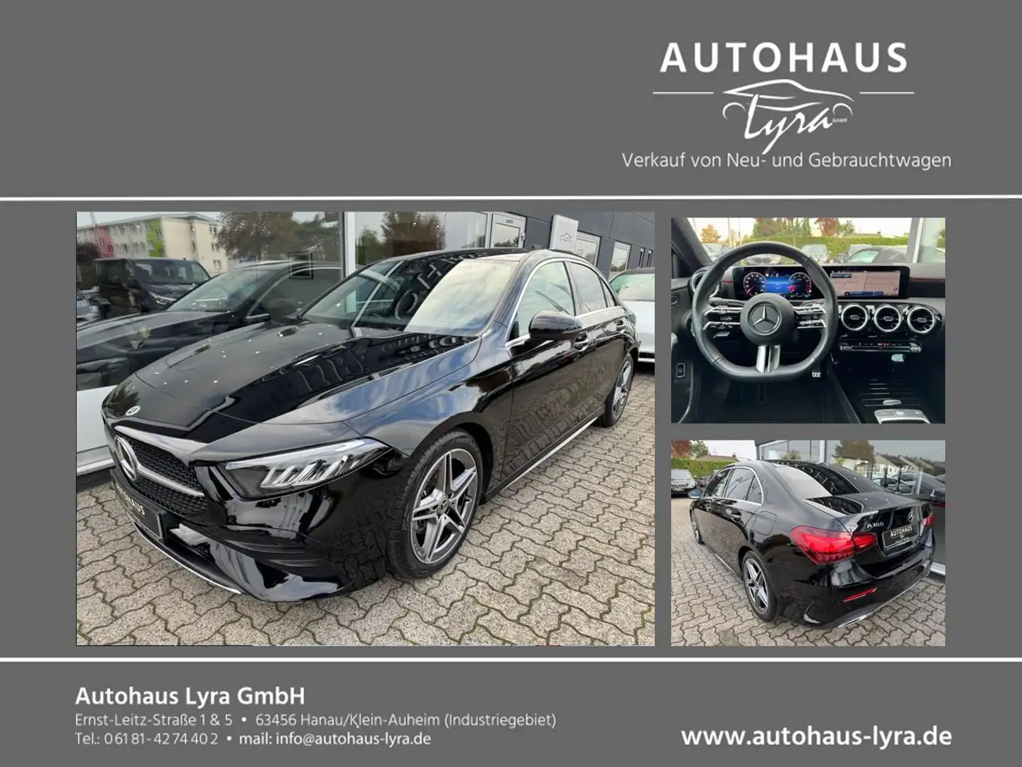 Mercedes-Benz A 180 Limousine AMG*LED*NAVI*KAMERA*SHZ* Noir - 1