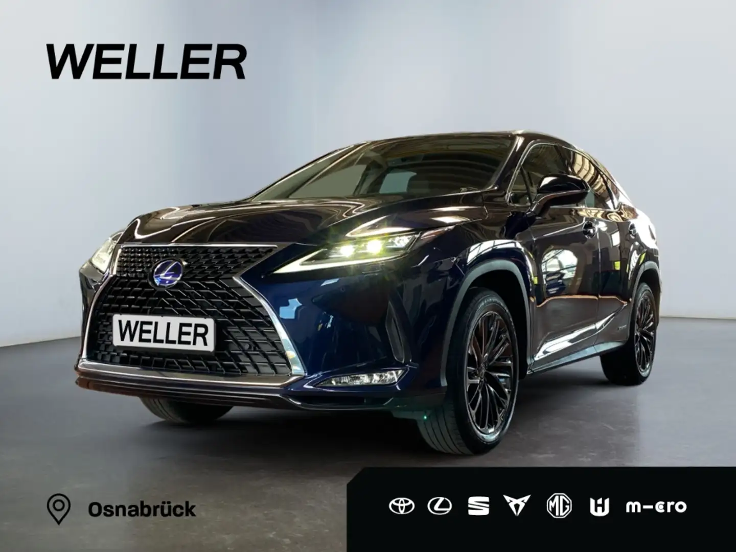 Lexus RX 450h (hybrid) *Sport Edition*LED*Allrad*Leder* Modrá - 1
